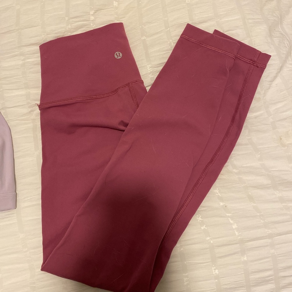 Lululemon Pink Leggings